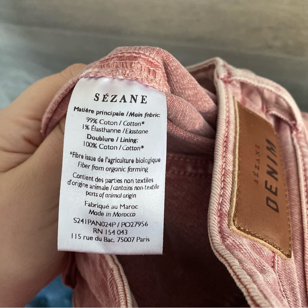 Sezane Brut Sexy Rose Jeans - Picture 8 of 8